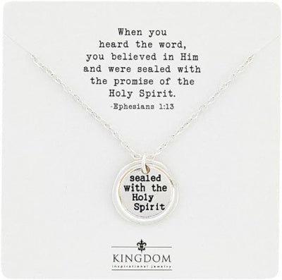 Pendant Necklace: Holy Spirit (20in chain)
