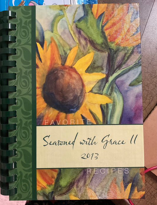 Seasoned With Grace Cookbook 2013