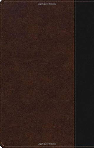 CSB Ultrathin Bible, Espresso/Black Leathertouch