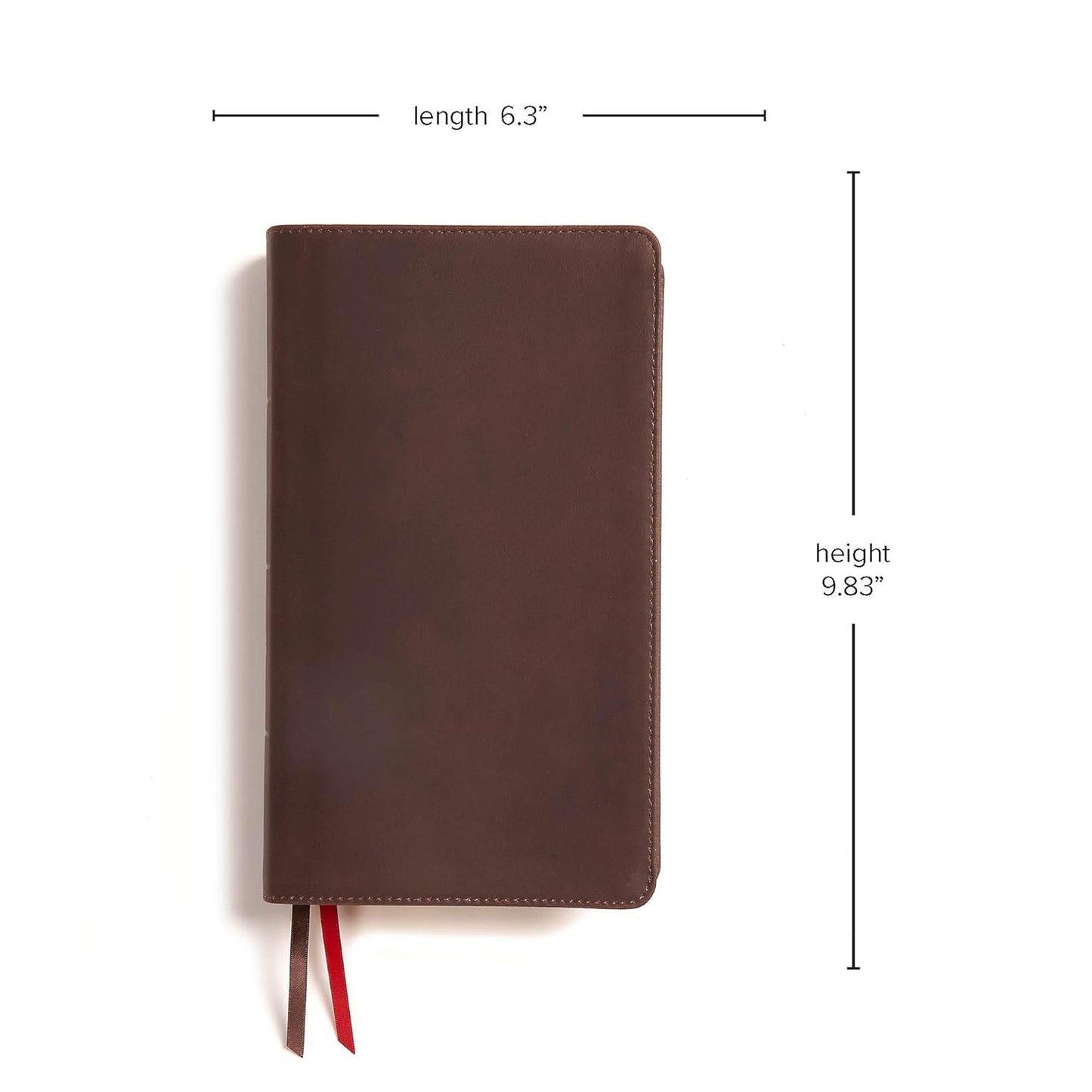 CSB Reader's Bible, Brown Genuine Leather