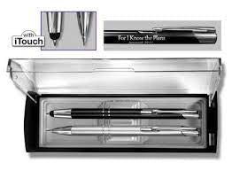 Adoration Pen/Pencil Set Black