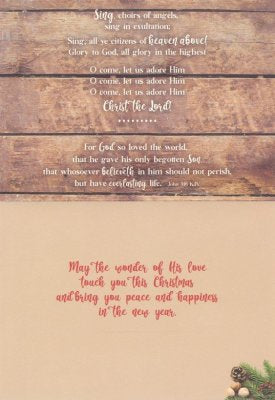 Celebrate and Sing Christmas Cards, Box of 12