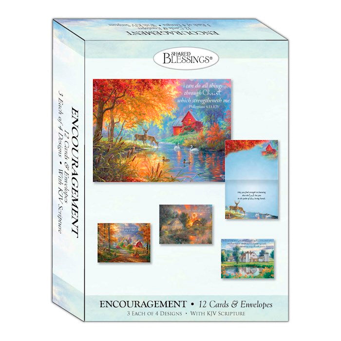 Shared Blessings-Encouragement-Seasons (Box Of 12)