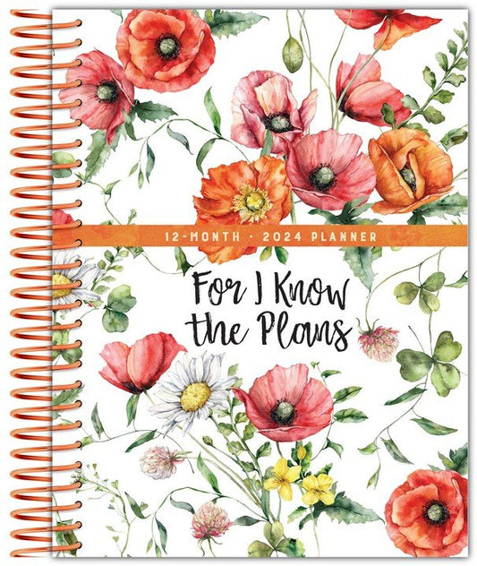 2024 For I Know the Plans: 12-month Weekly Planner
