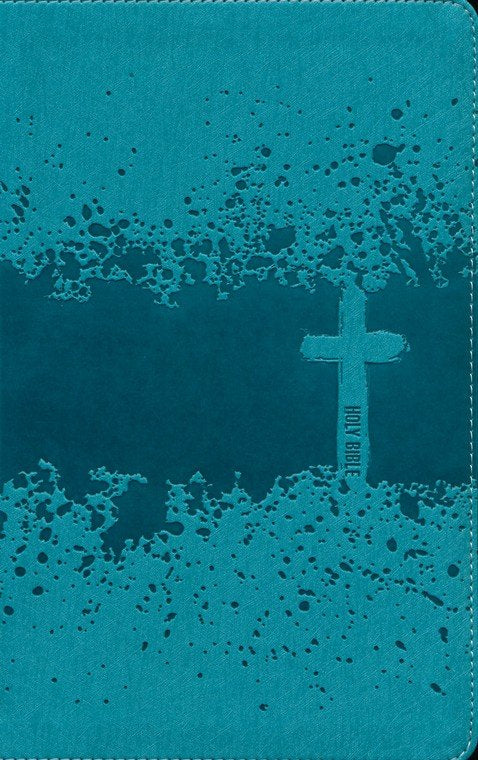 NIV Kids' Visual Study Bible: Explore the Story of the Bible--soft leather-look, teal