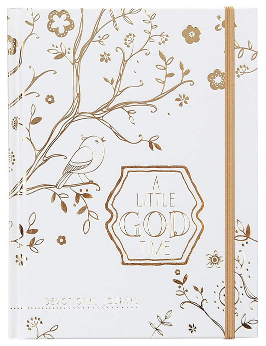 A Little God Time (Gold): A Devotional Journal Hardcover