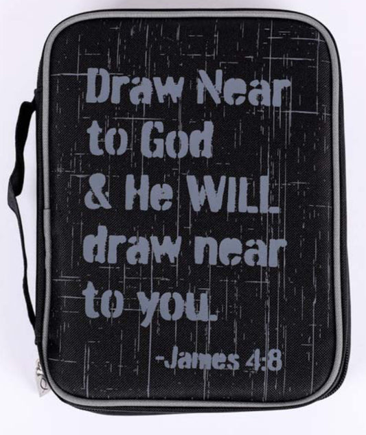 BIBLE COVER CANVAS DRAW NEAR TO GOD