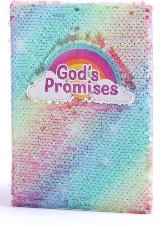 GOD’S PROMISES – SEQUIN JOURNAL