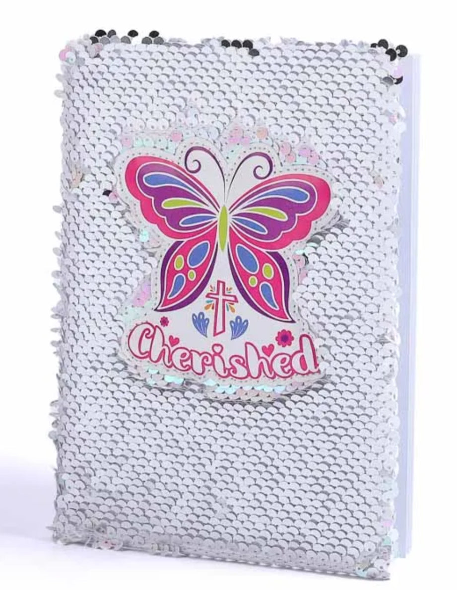 CHERISHED – SEQUIN JOURNAL