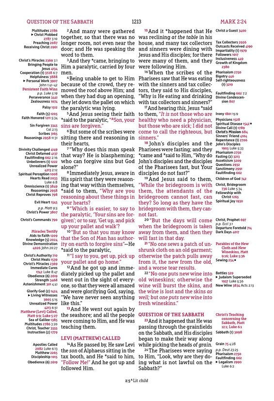 NASB Thompson Chain-Reference Bible, Comfort Print--hardcover