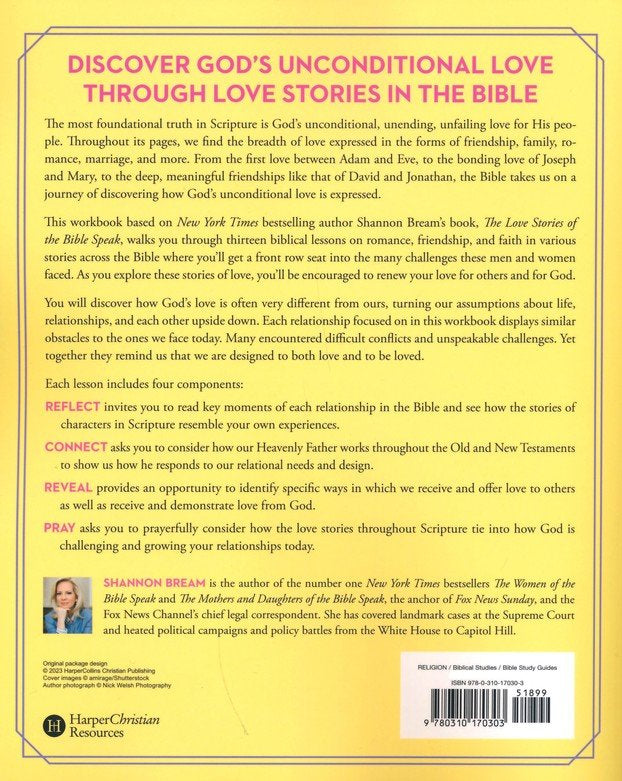 The Love Stories of the Bible Speak, Workbook