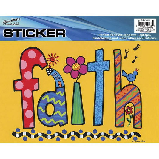 Window Sticker-Mylar-FAITH