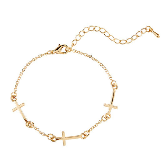 Mini Cross Bracelet
