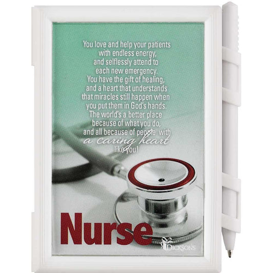 PHOTO MEMO PAD NURSE-A CARING