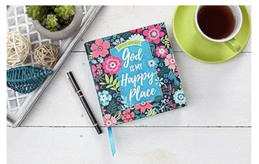 God Is My Happy Place: Guided journal