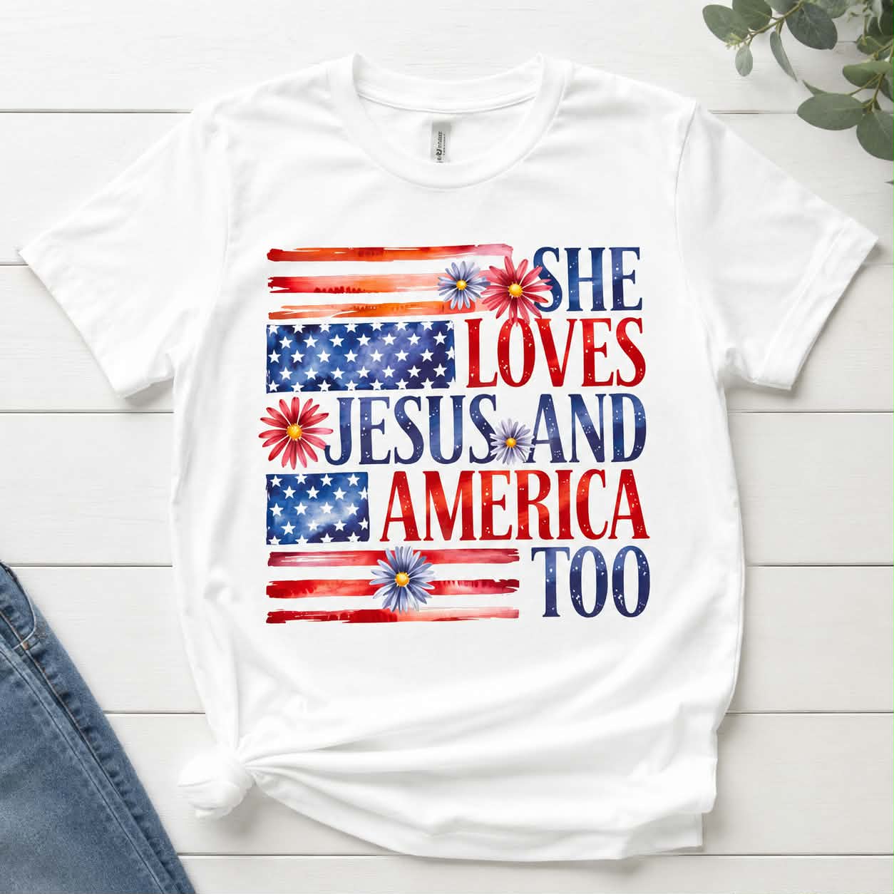She Loves Jesus And America Too