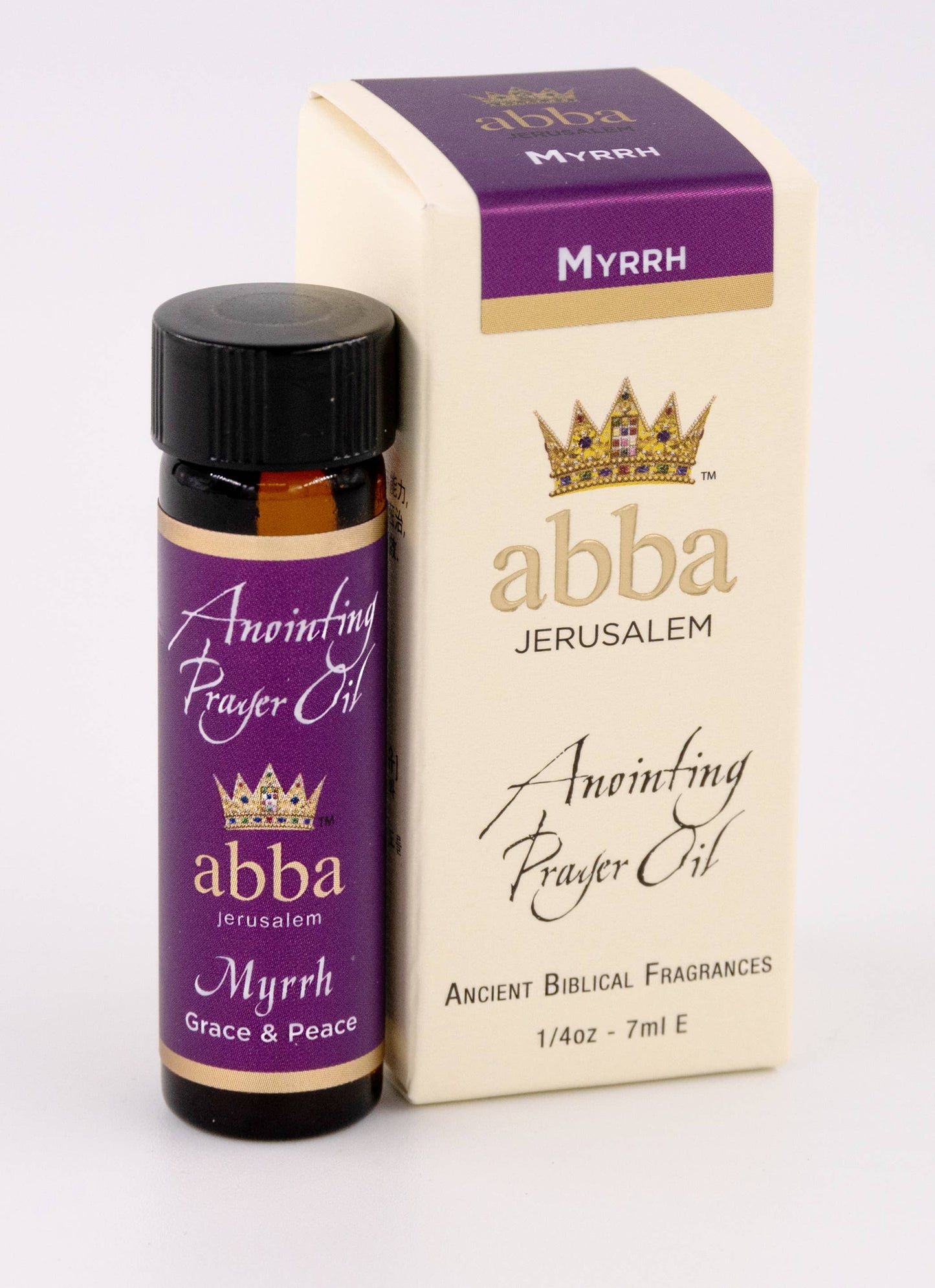 Abba Christian Products - Myrrh Prayer Oil - 1/4oz