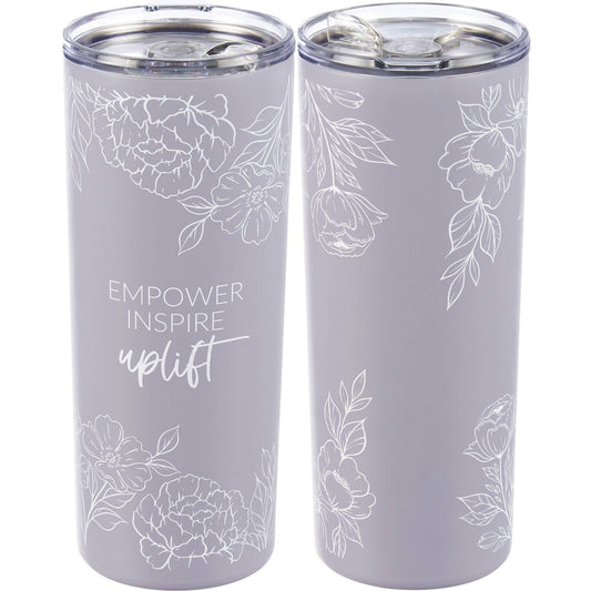 Primitives by Kathy - Empower Inspire Uplift Coffee Tumbler