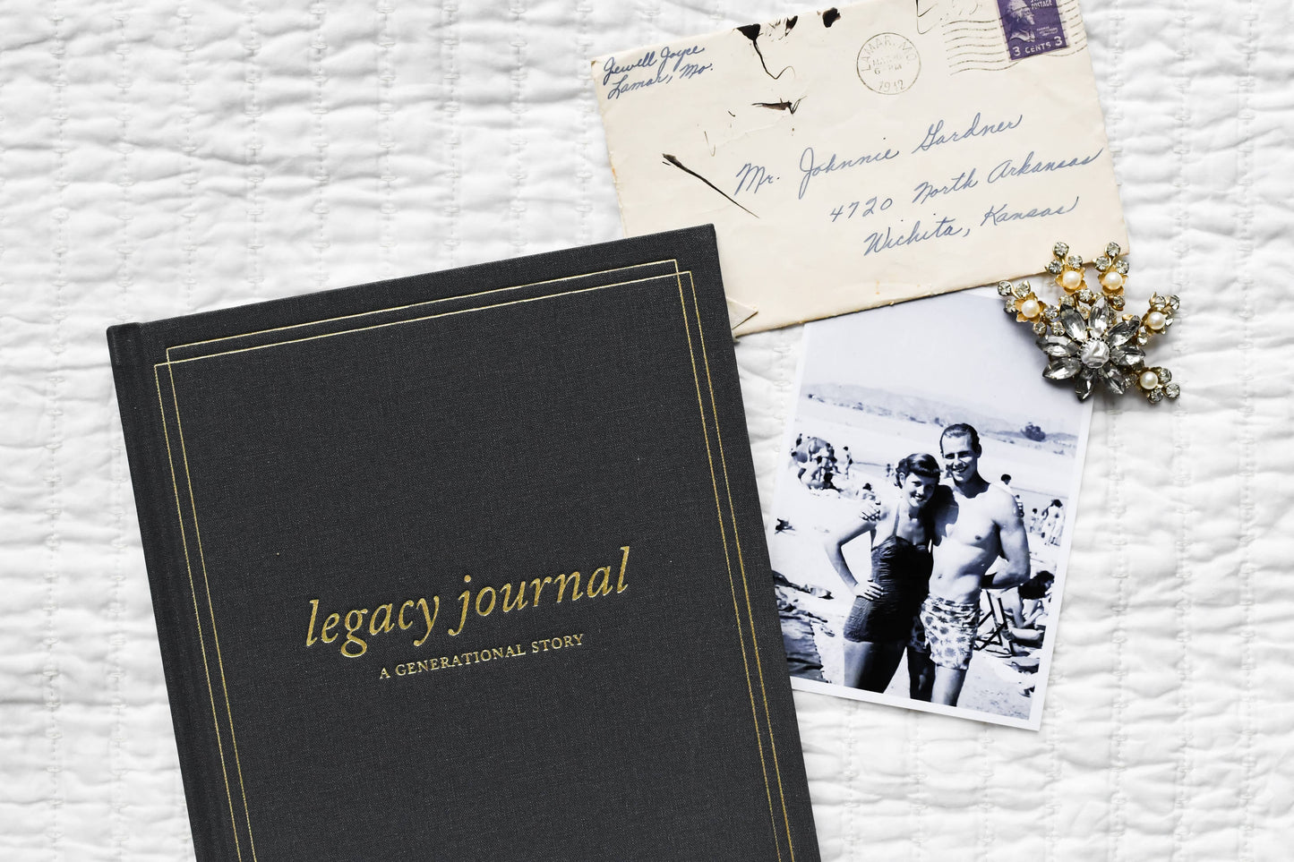Duncan & Stone Paper Co. - Legacy Journal: A Family Keepsake Book | Christmast Gift