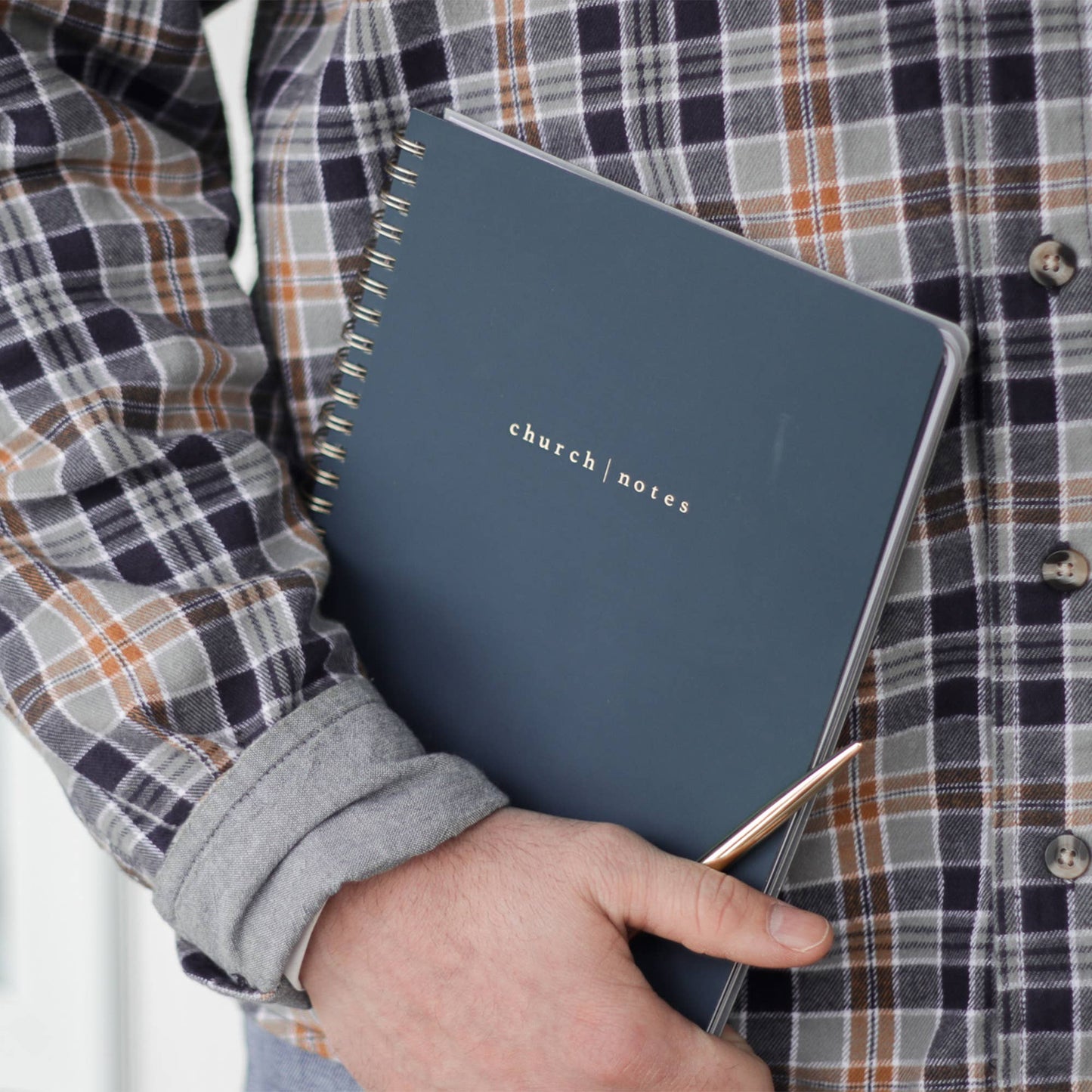 Church Notes Co. - Navy Church Notes Bible Study Notebook