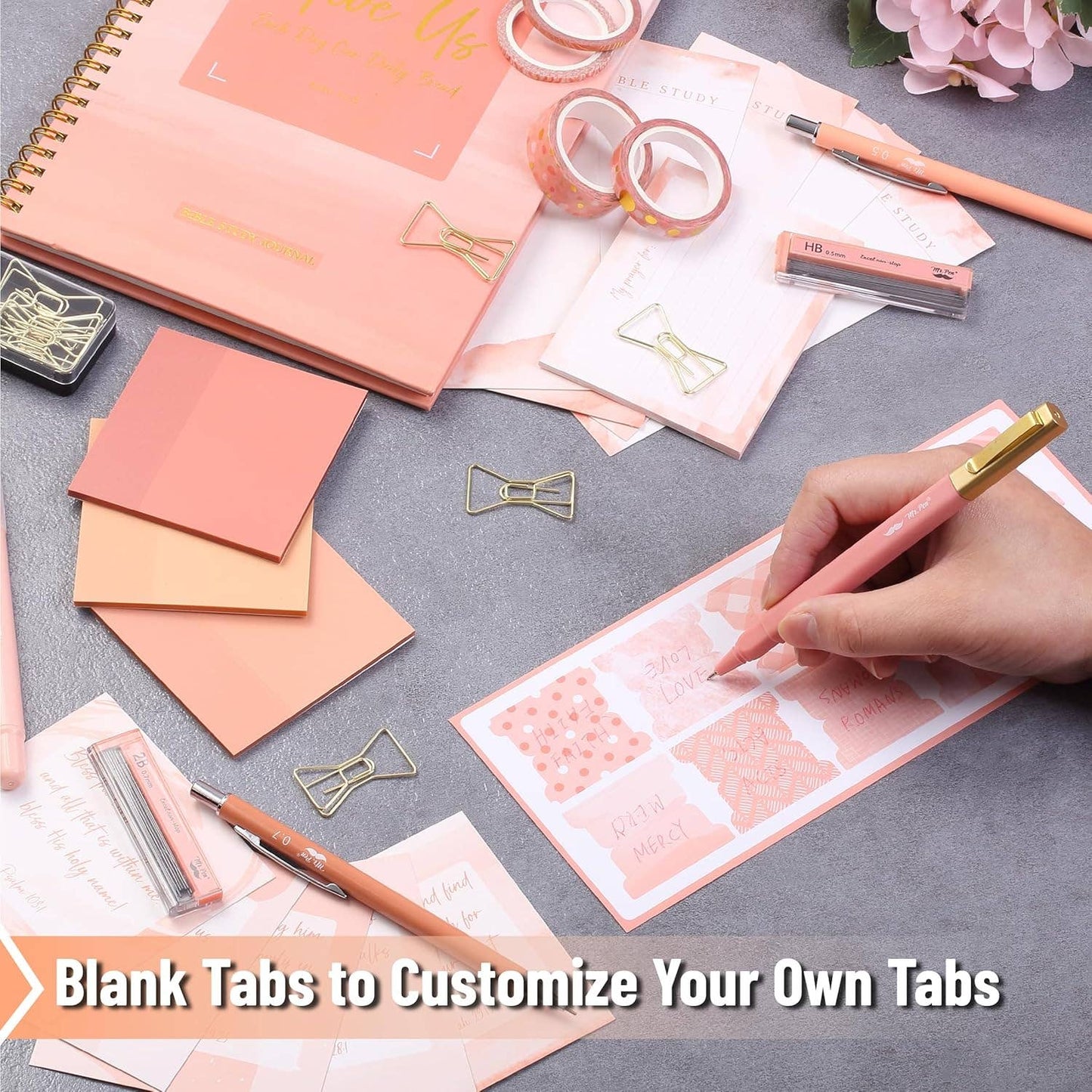 Mr. Pen - Sunset Blush Mr. Pen Bible Journaling Kit for Women