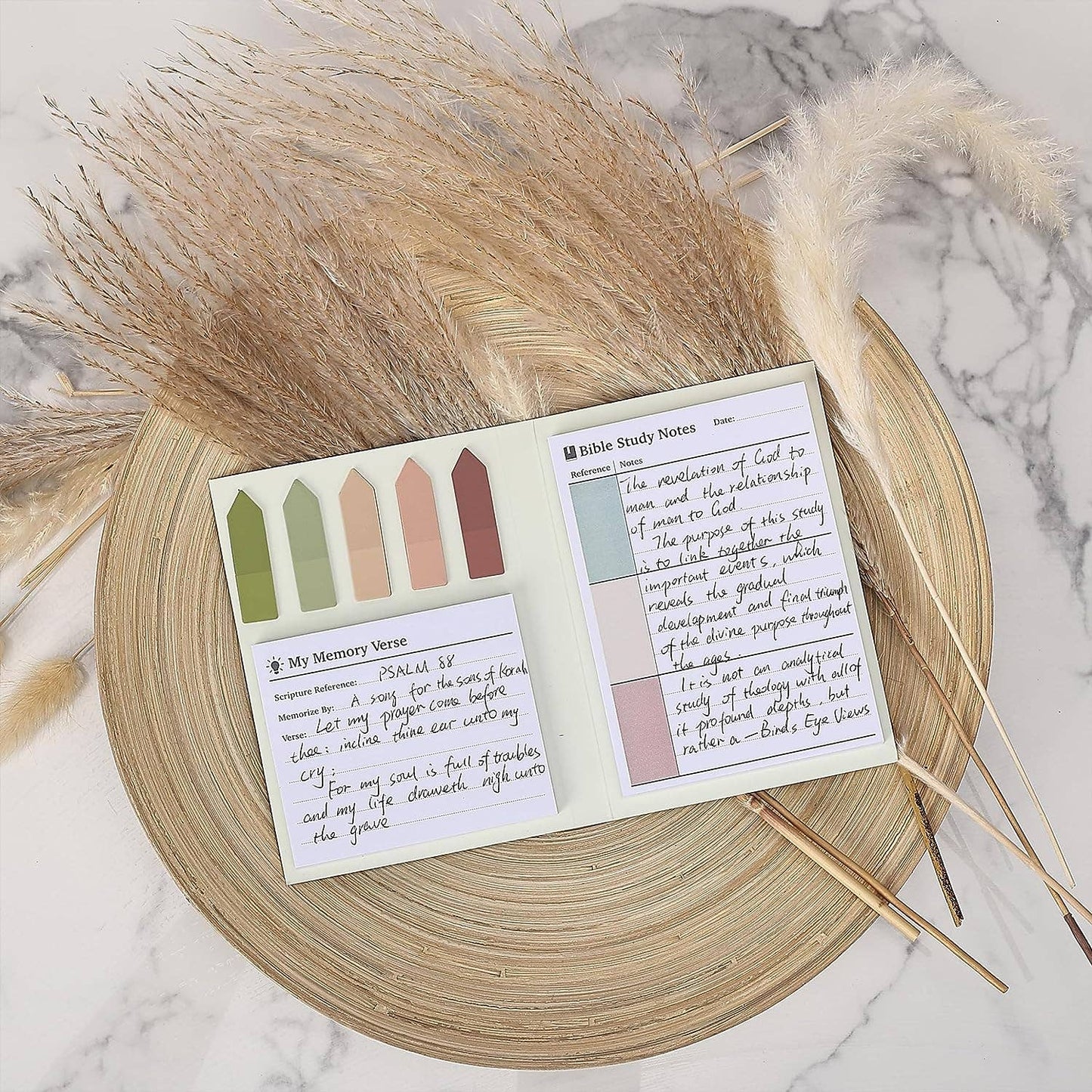 Mr. Pen - Mr. Pen Bible Study Sticky Notes - 225 Pack