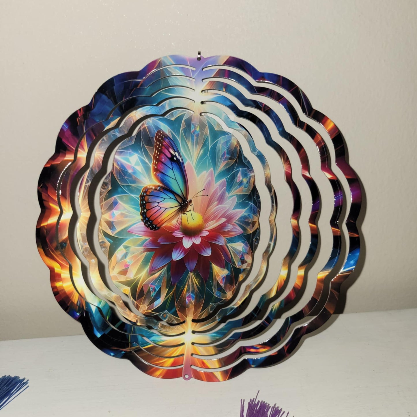 Farmhouse & Grace- Metal Wind spinner