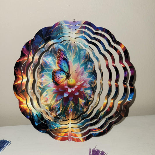 Farmhouse & Grace- Metal Wind spinner