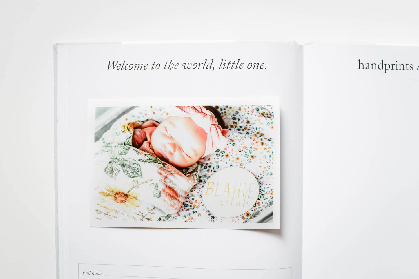 Duncan & Stone Paper Co. - Baby's First Year Memory Book & Photo Album | Mother's Day