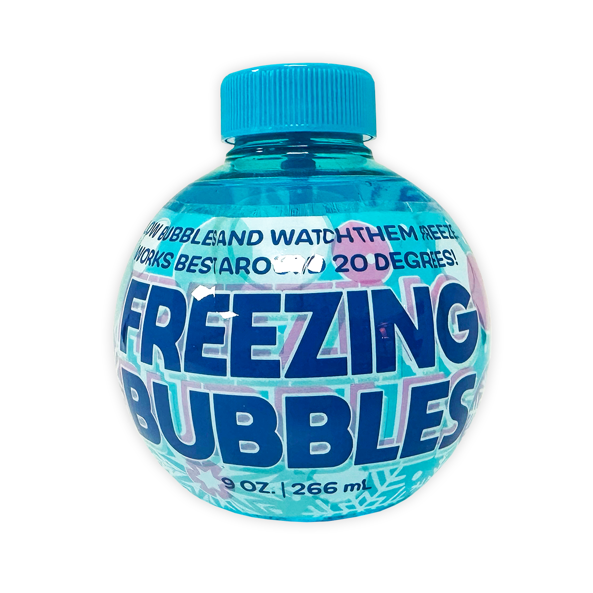 Novelty Closeout - Freezing Bubbles 9 oz Stocking Stuffer