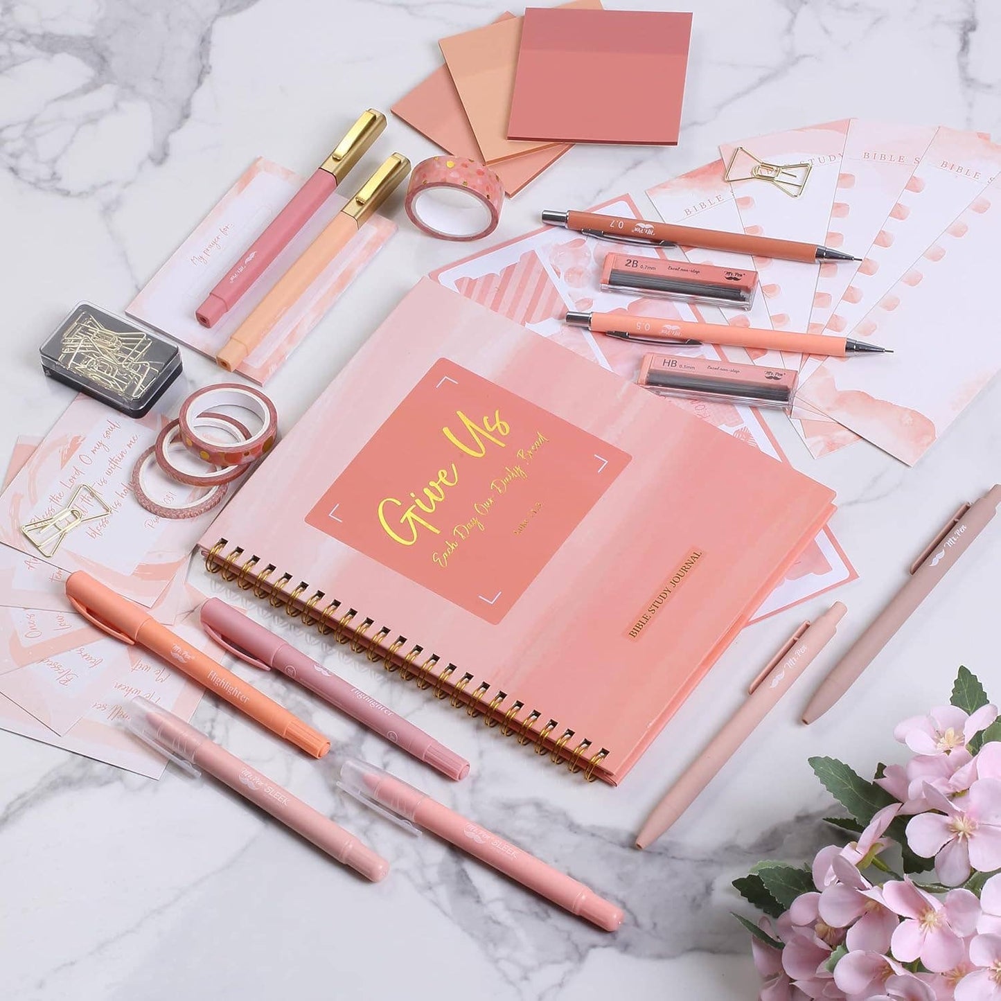Mr. Pen - Sunset Blush Mr. Pen Bible Journaling Kit for Women