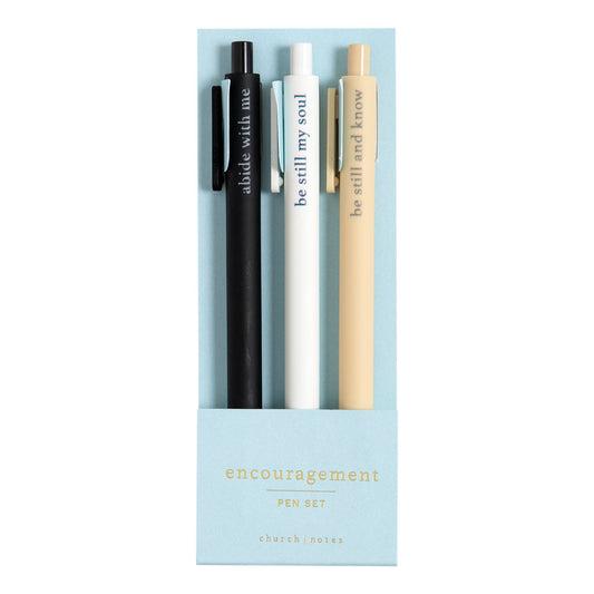 Church Notes Co. - Encouragement Bible Study Pen Set