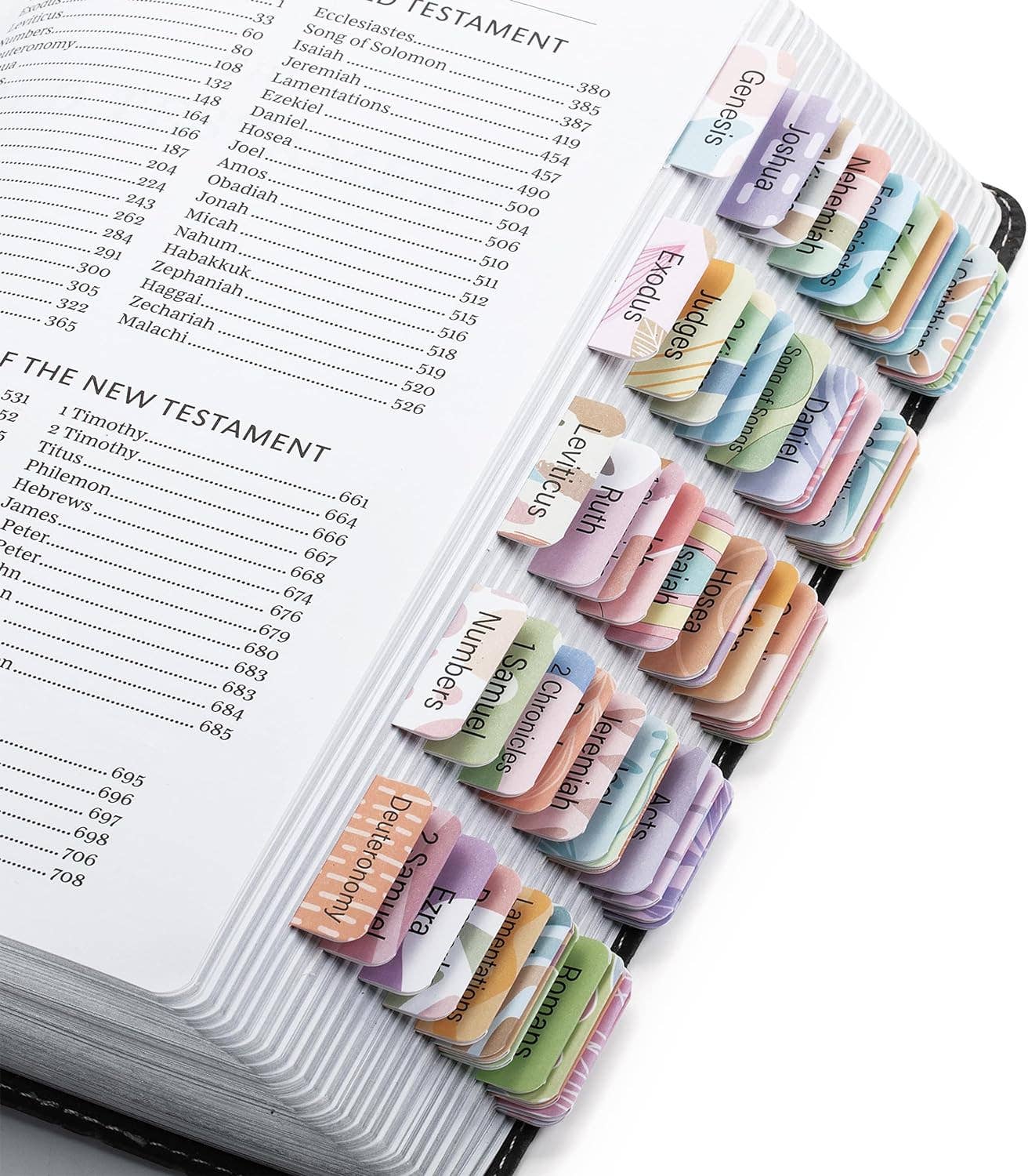 Mr. Pen - Bible Tabs Laminated 120 Pack