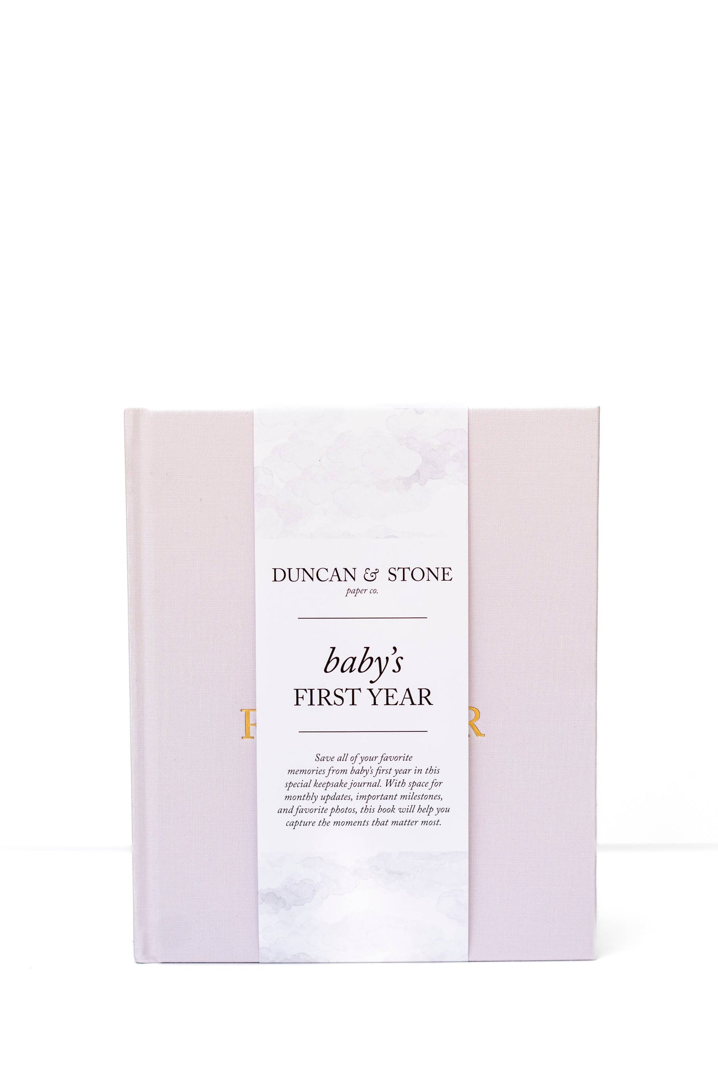Duncan & Stone Paper Co. - Baby's First Year Memory Book & Photo Album | Mother's Day