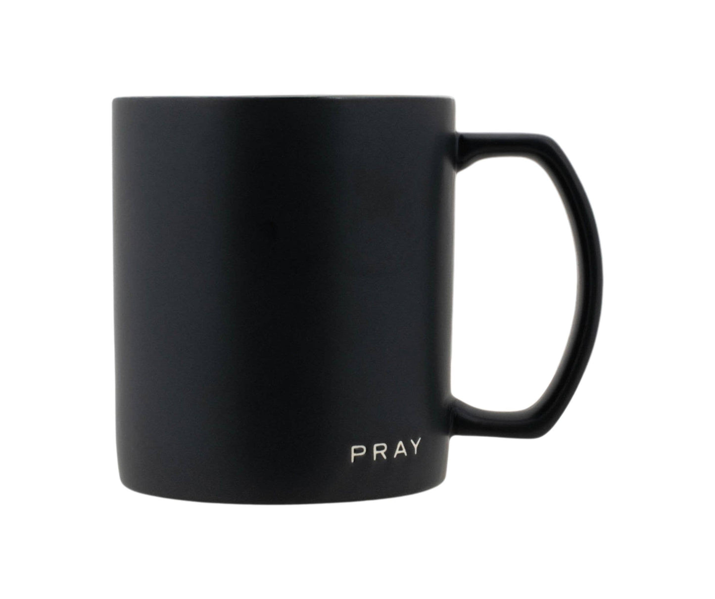 EAST AVENUE - Black Ceramic Mugs Pray