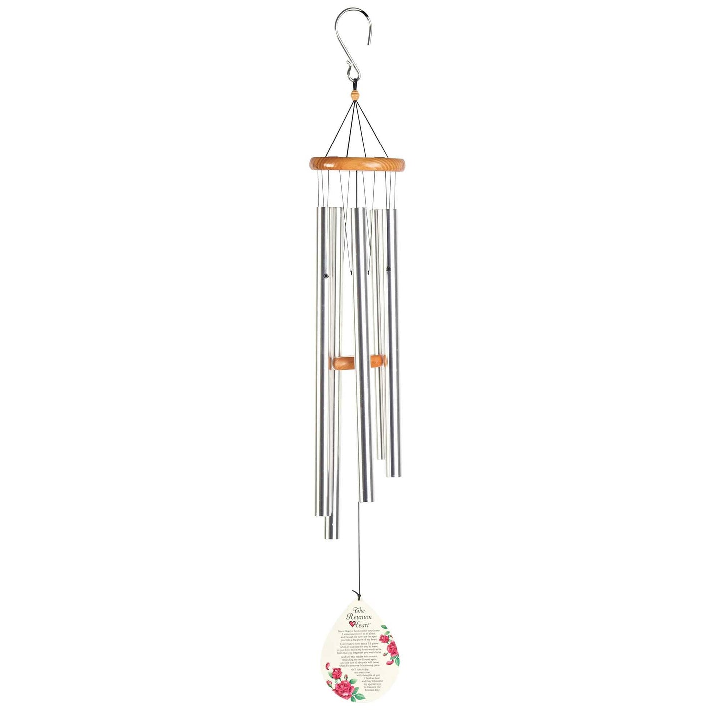 Dicksons - THE REUNION HEART WINDCHIME 42"
