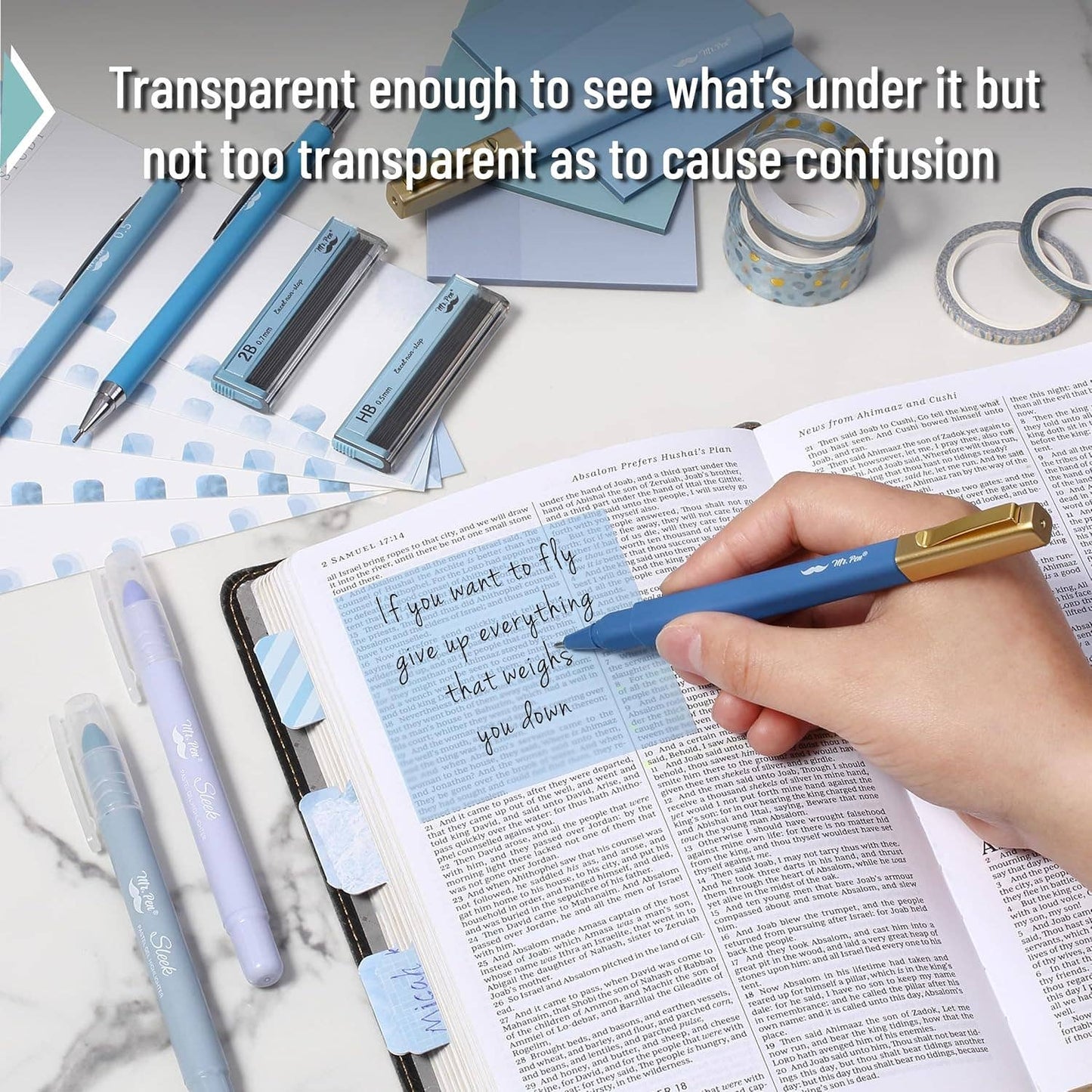 Mr. Pen - Ocean Breeze Bible Journaling Kit for Women