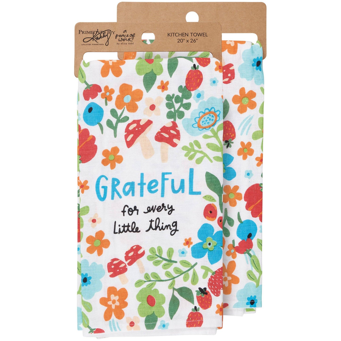 Primitives by Kathy - Grateful Kitchen Towel