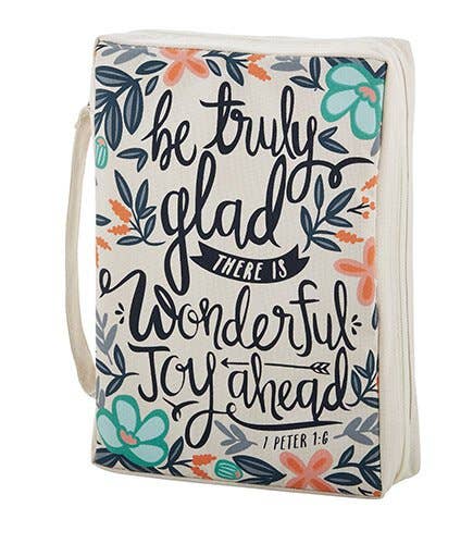 Faithworks by Creative Brands - Bible Cover - Be Truly Glad