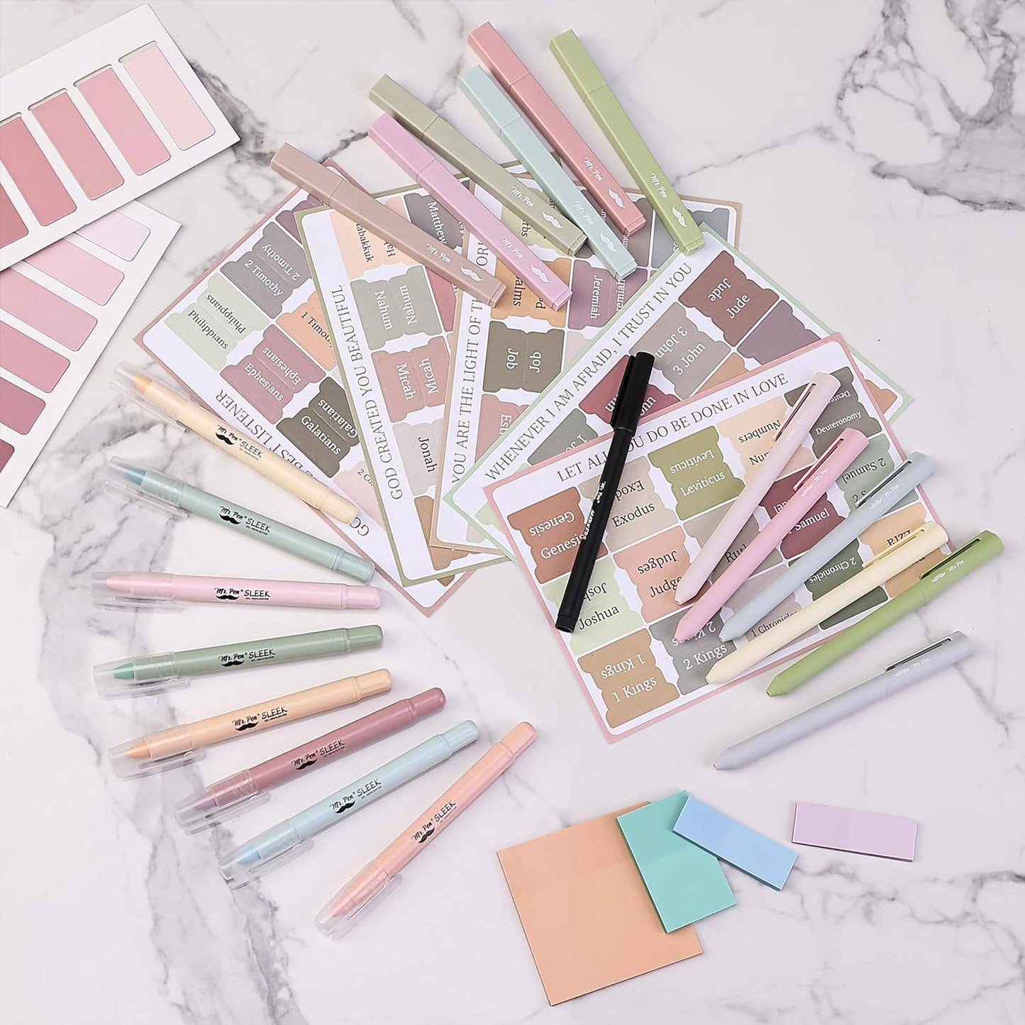Mr. Pen - Mr. Pen Bible Journaling Kit with Sticky Notes