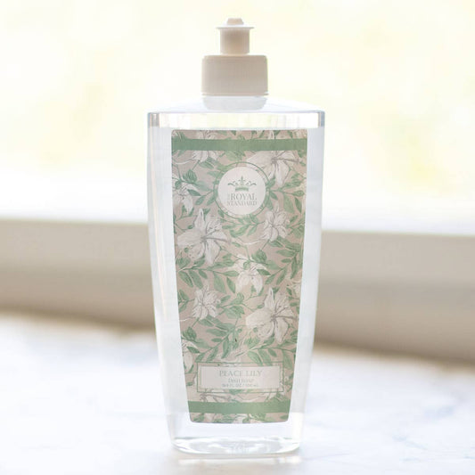 The Royal Standard - Peace Lily Dish Soap   Lemon Scented   16.9 oz