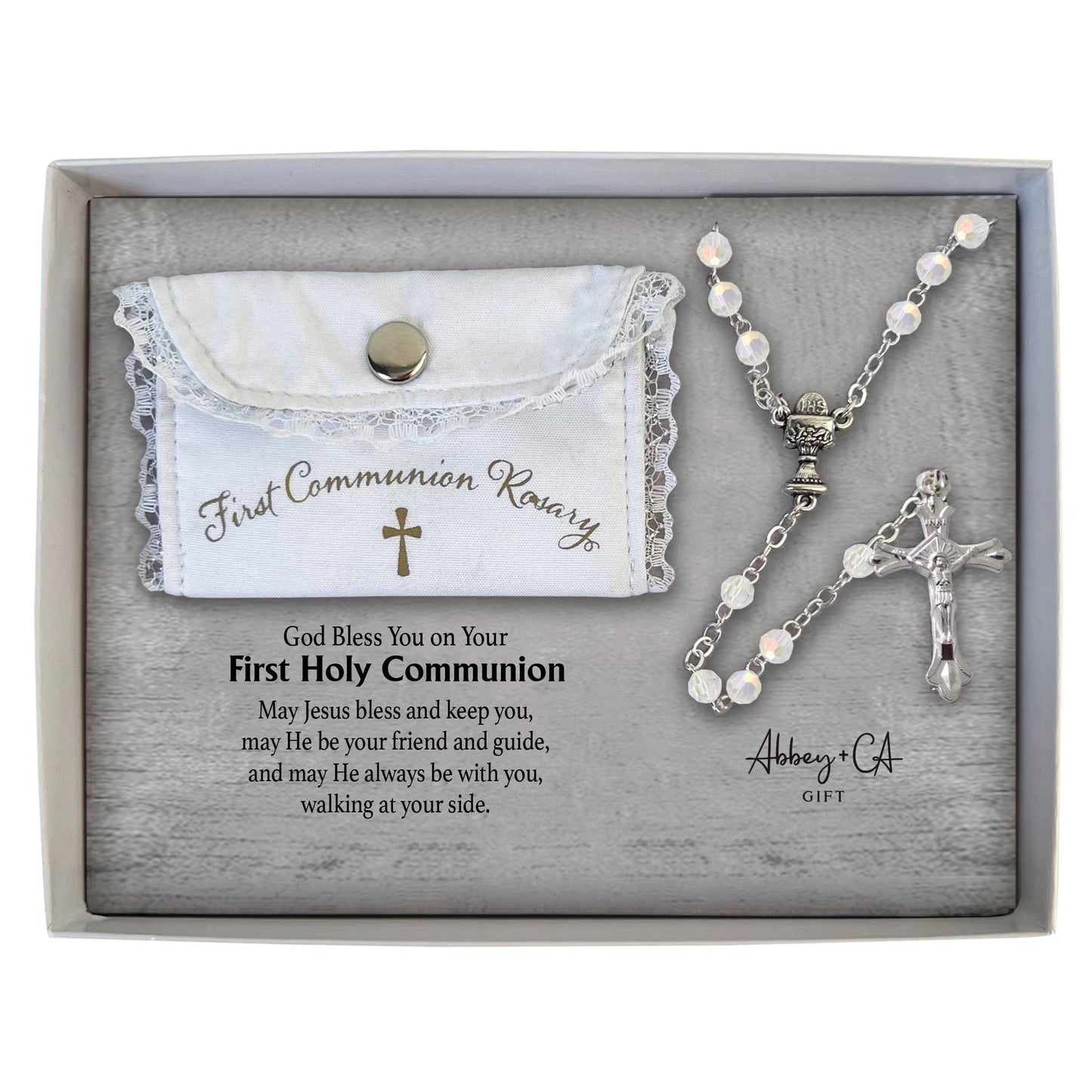 Abbey + CA Gift - Rosary & Bag Gift Set
