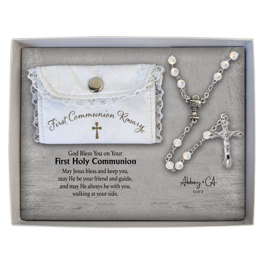 Abbey + CA Gift - Rosary & Bag Gift Set