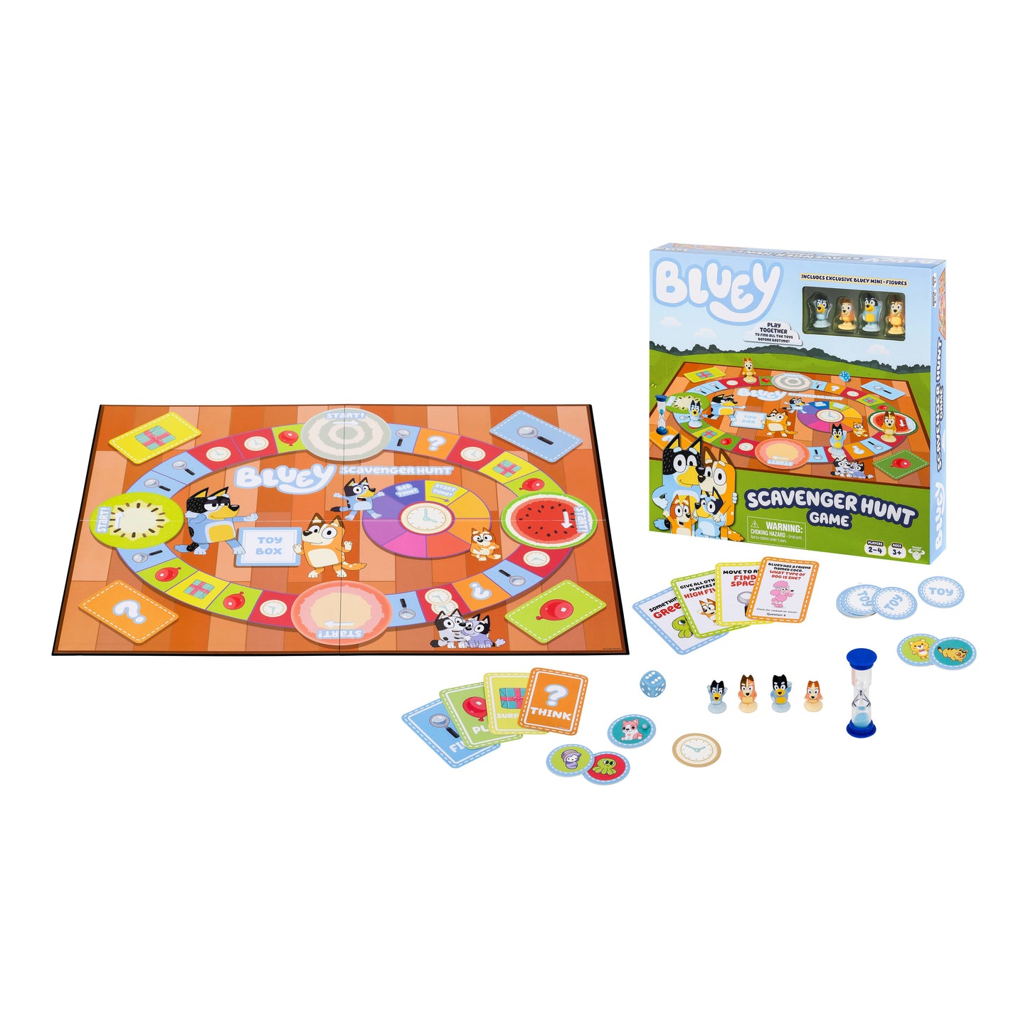 Toysmith - Moose Toys Bluey Scavenger Hunt Game