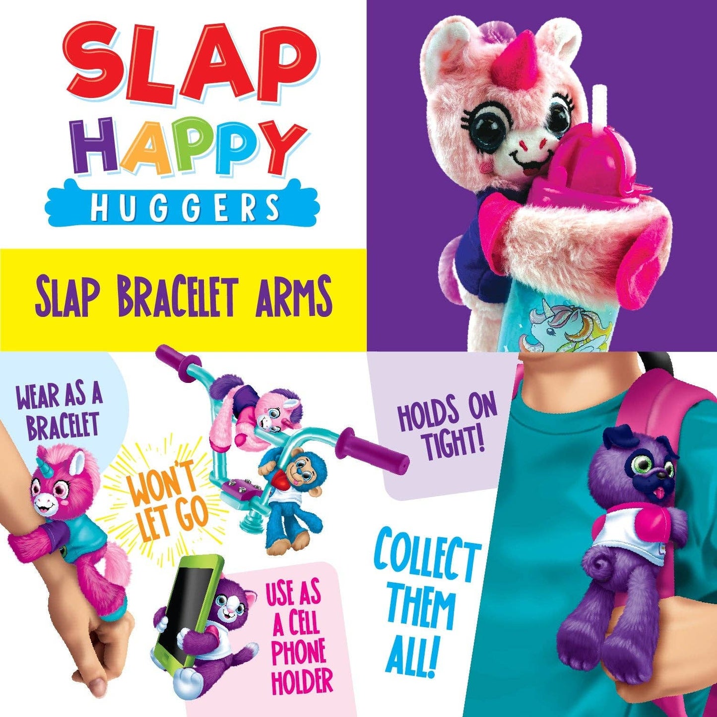 Novelty Closeout - Slap Happy Huggers Plush Animal