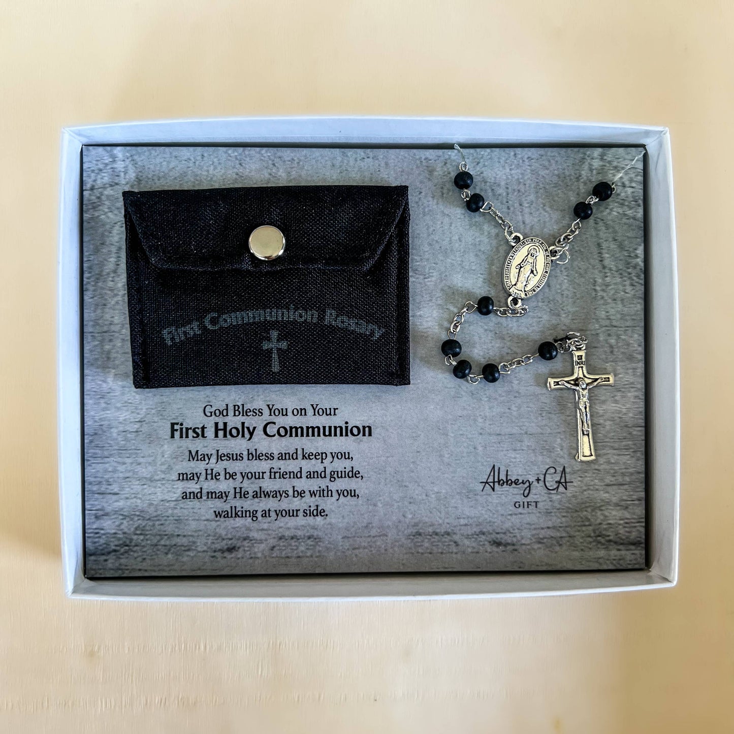 Abbey + CA Gift - Rosary & Bag Gift Set