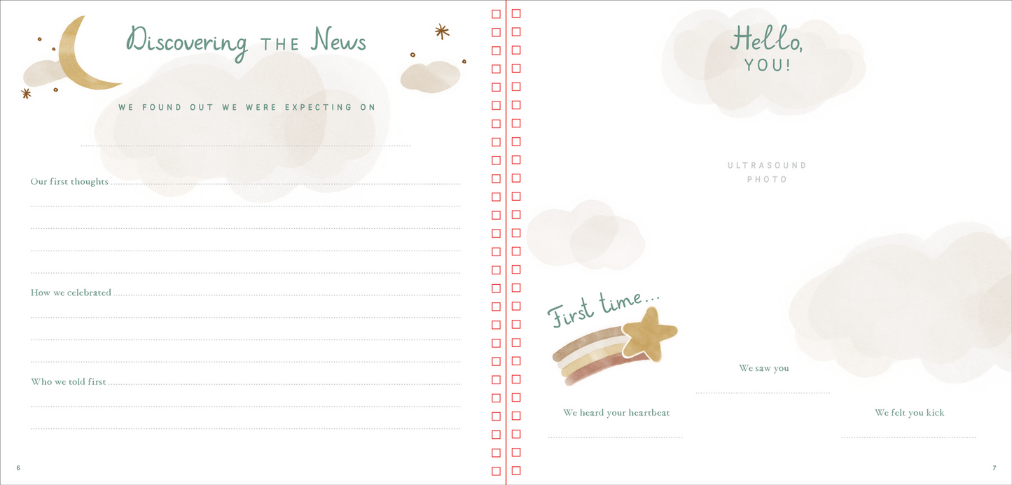 Peter Pauper Press - Baby's First Years: Baby Book and Keepsake Photo Album