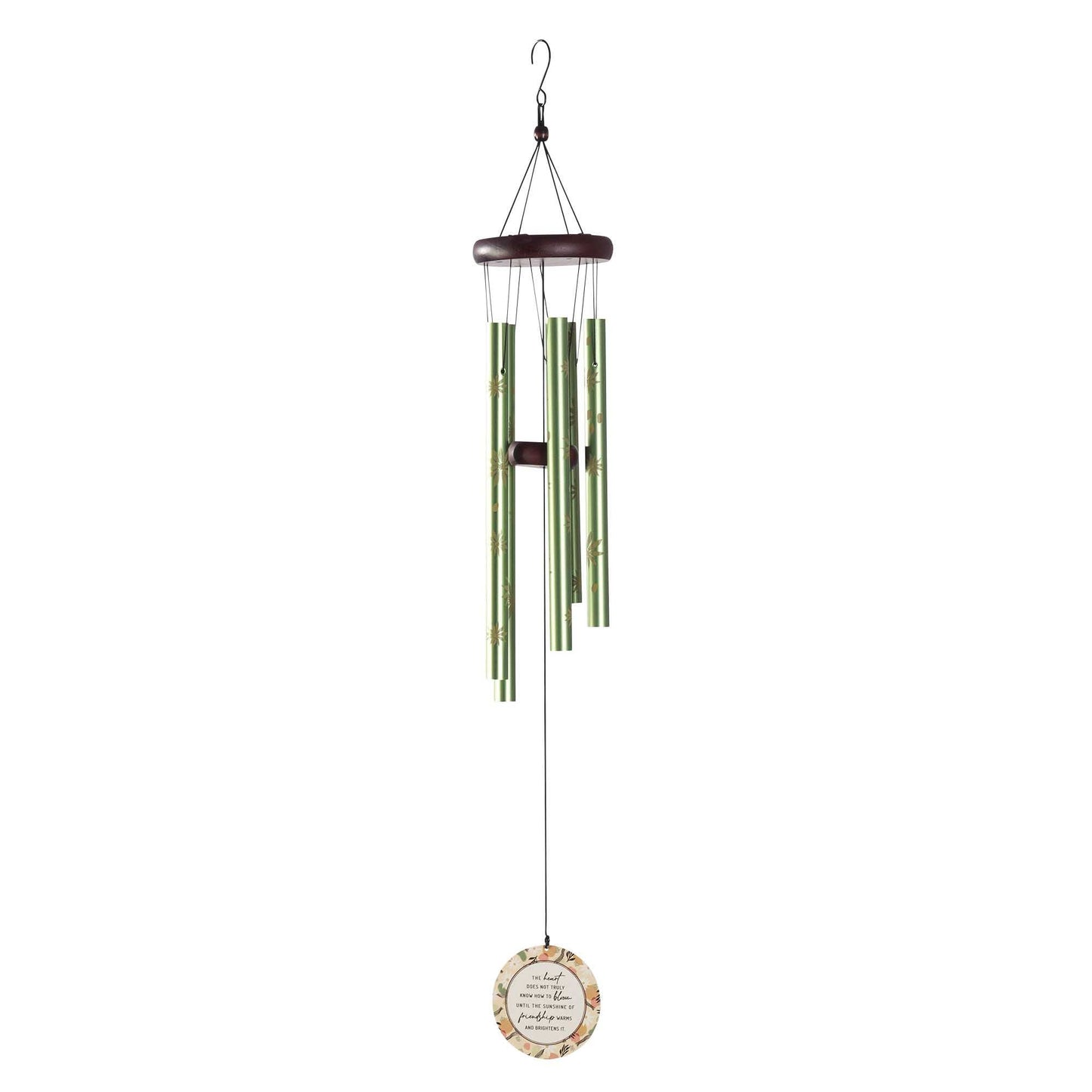 Dicksons - Aluminum Windchime Heart Of A Friend 35"