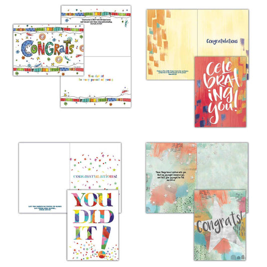 Crown Point Graphics - Congratulations - You Did It! Boxed Congratulation Cards