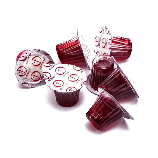 Swanson Christian Products - Communion Cups - OneBody - Prefilled - 50Pk